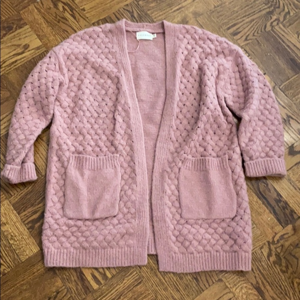 Dusty Rose Cardigan